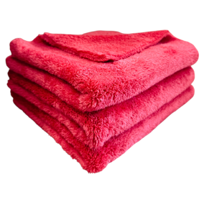 carDNA mikrofibra Plush 530GSM 40x40 red-613