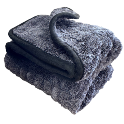 Zerda ręcznik CHECKER 50X75 1000gsm DARK GREY